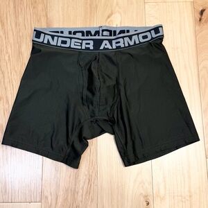 Under Armour Men’s Olive Green Boxer Briefs Underwear